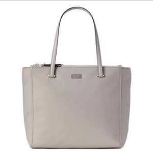 NWT Kate Spade Dawn Nylon Tote in Soft Taupe